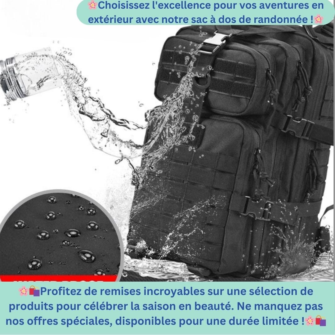 BackPack™ Sac de Randonnée impermeable