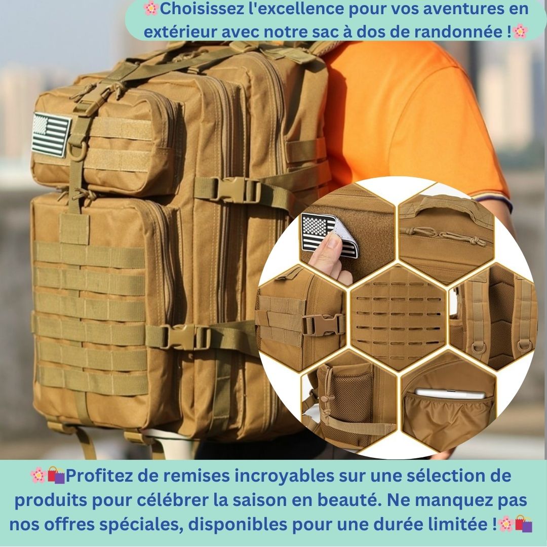 BackPack™ Sac de Randonnée impermeable