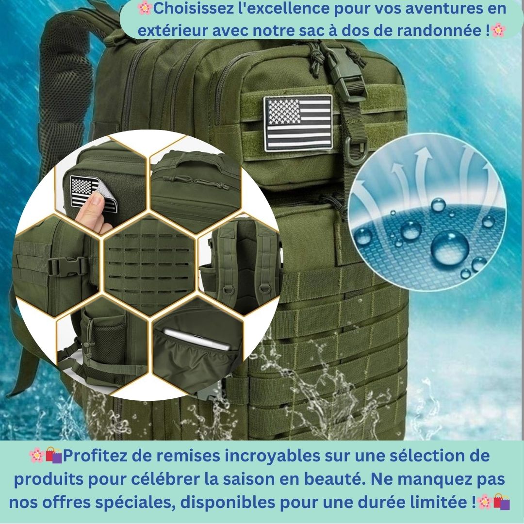 BackPack™ Sac de Randonnée impermeable